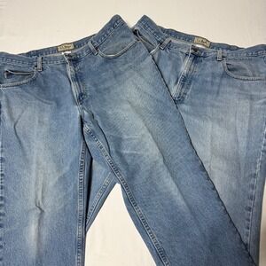 Lot of 2 L.L. Bean Classic Fit Jeans Men's Size‎ 38x29